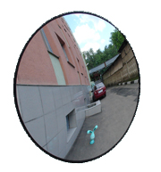 Выпуклое зеркало универсальное круглое (Размер: D600)