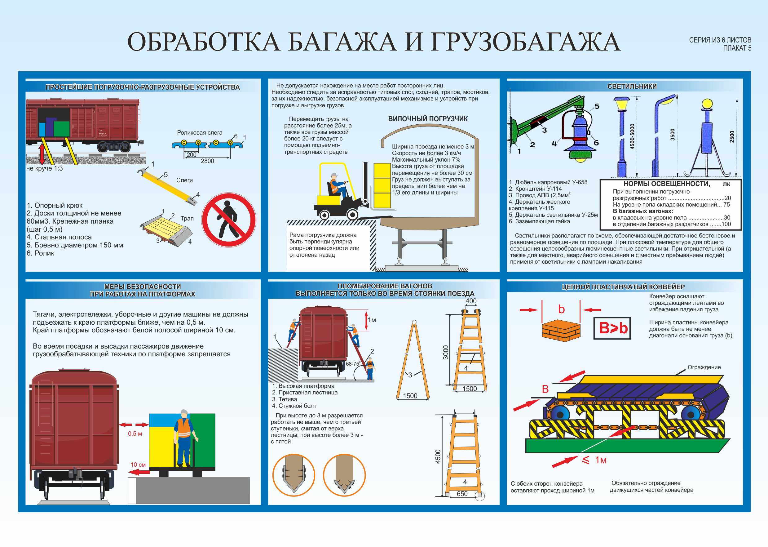 При погрузочно-разгрузочных работах