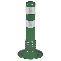 Гибкий сигнальный столбик (делиниатор) (Высота: 450мм. Размер основы: 80-220мм. Вес: 0.94 кг.) (Материал: Полиуретан)